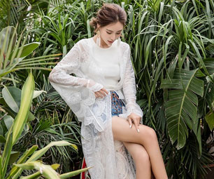 天热懒得想穿什么？一条裙子出门，凉快又省事