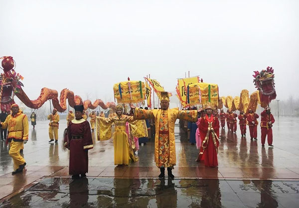 投龙祈雨