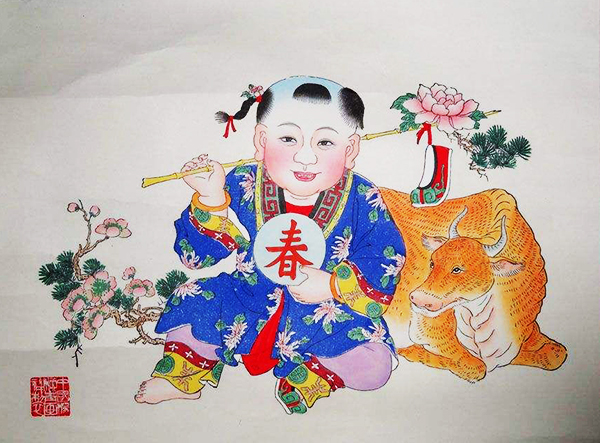 送春牛图